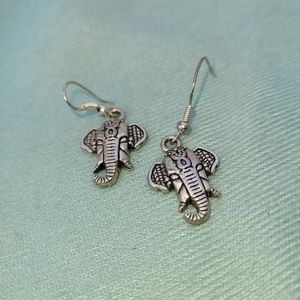 Elephant Head Earrings